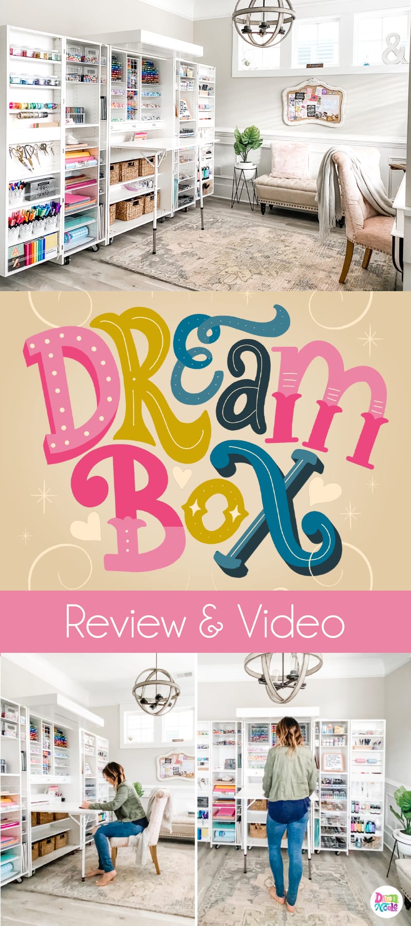 The Original ScrapBox DreamBox Review. The DreamBox is serious organization goals, but is it as dreamy as it appears? Find out in my blog post and video!