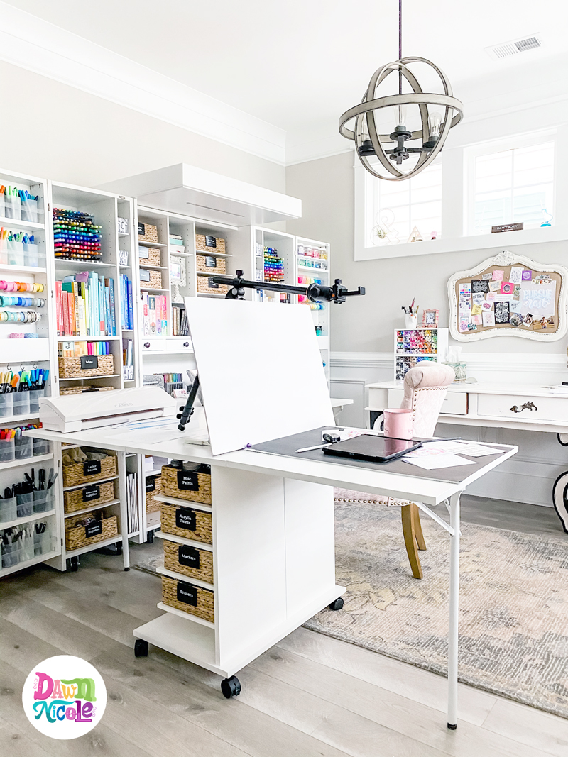 DreamBox + DreamCart = One Dreamy Workspace! I recently added the DreamCart to my DreamBox setup and it gives me so much more surface area to work. Come check it out!