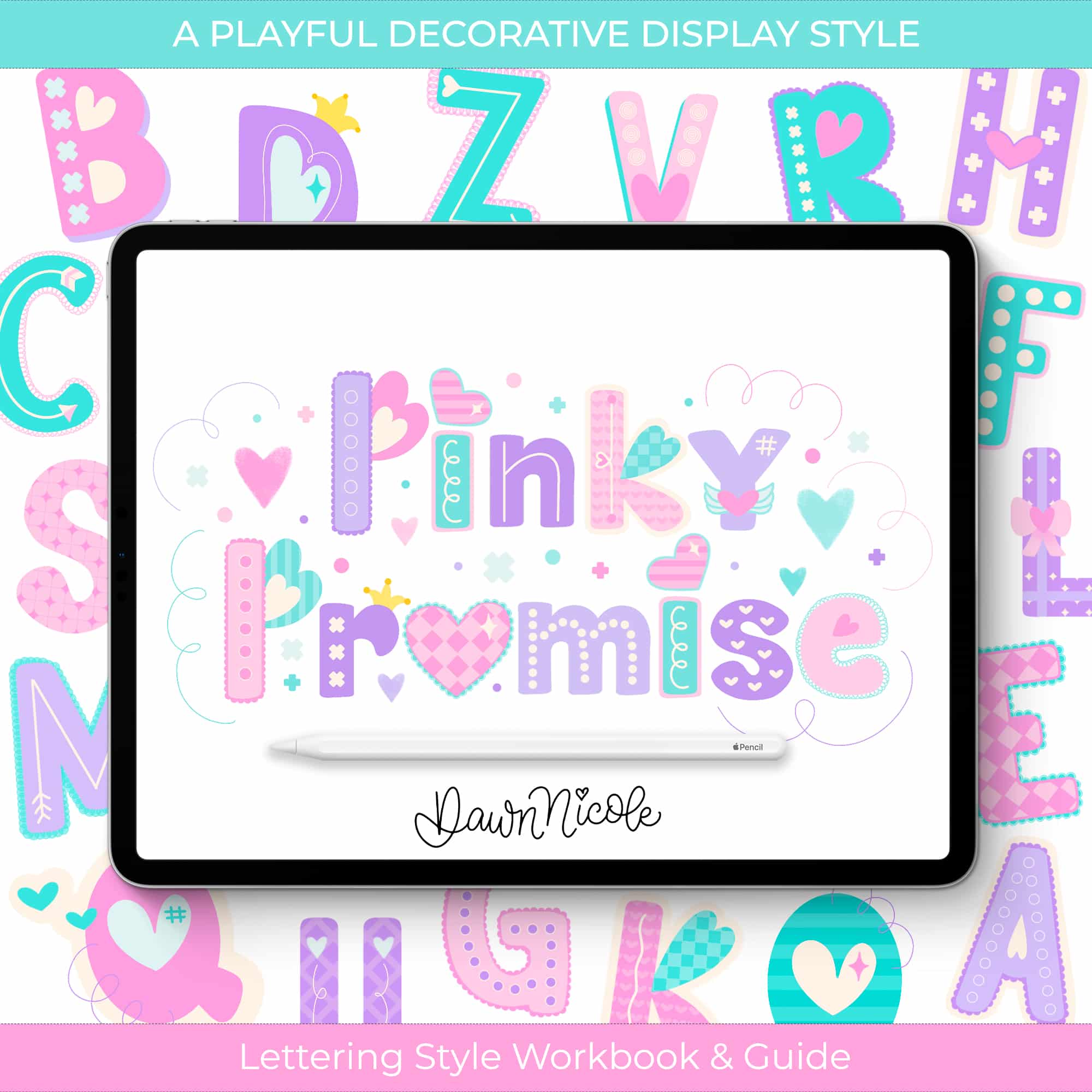 Lettering Style Workbooks