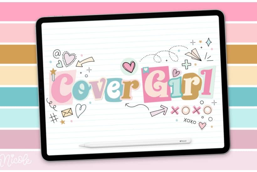 Cover Girl Procreate Color Palette. Download this free Procreate color palette and use it to inspire your next project!