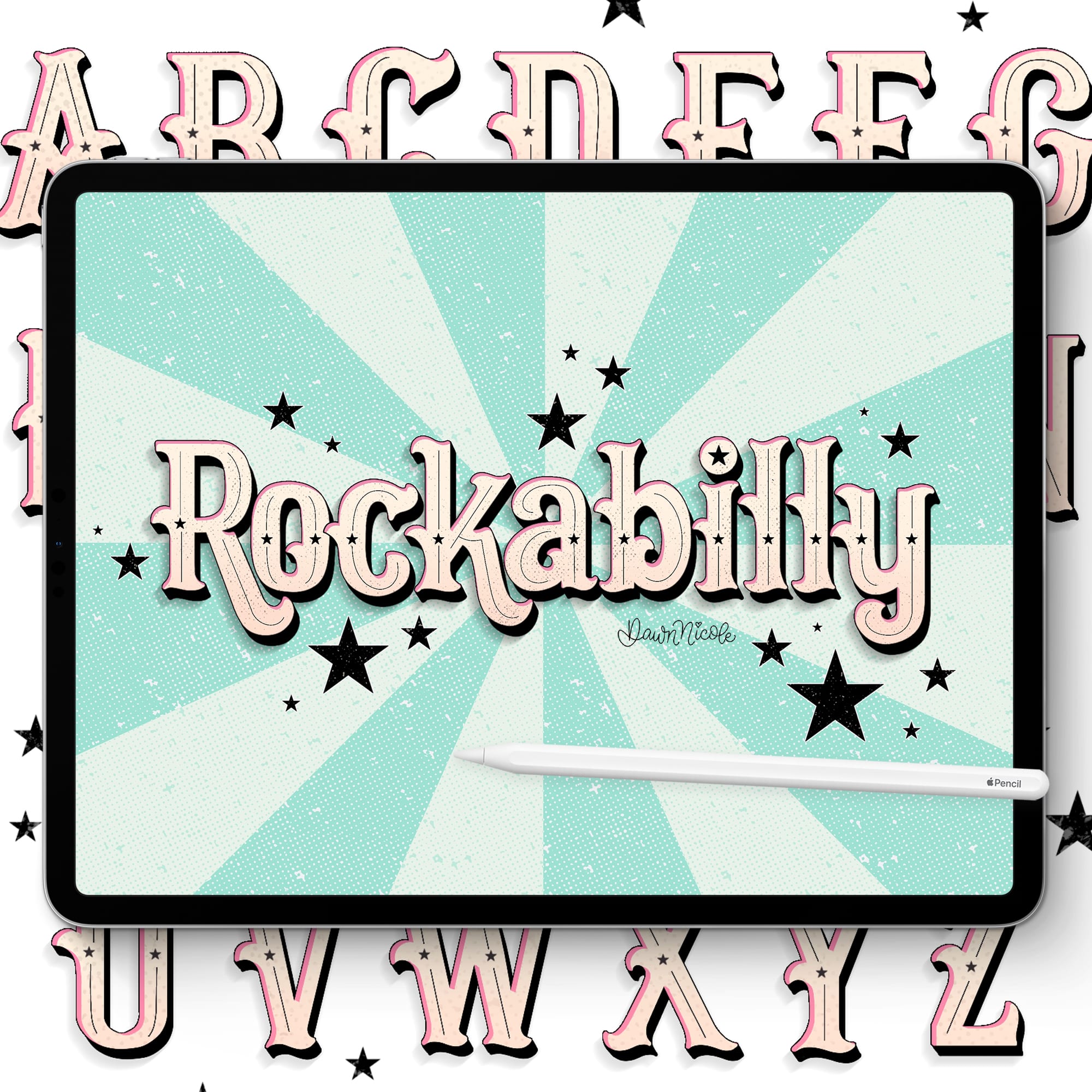 Lettering Style Workbooks