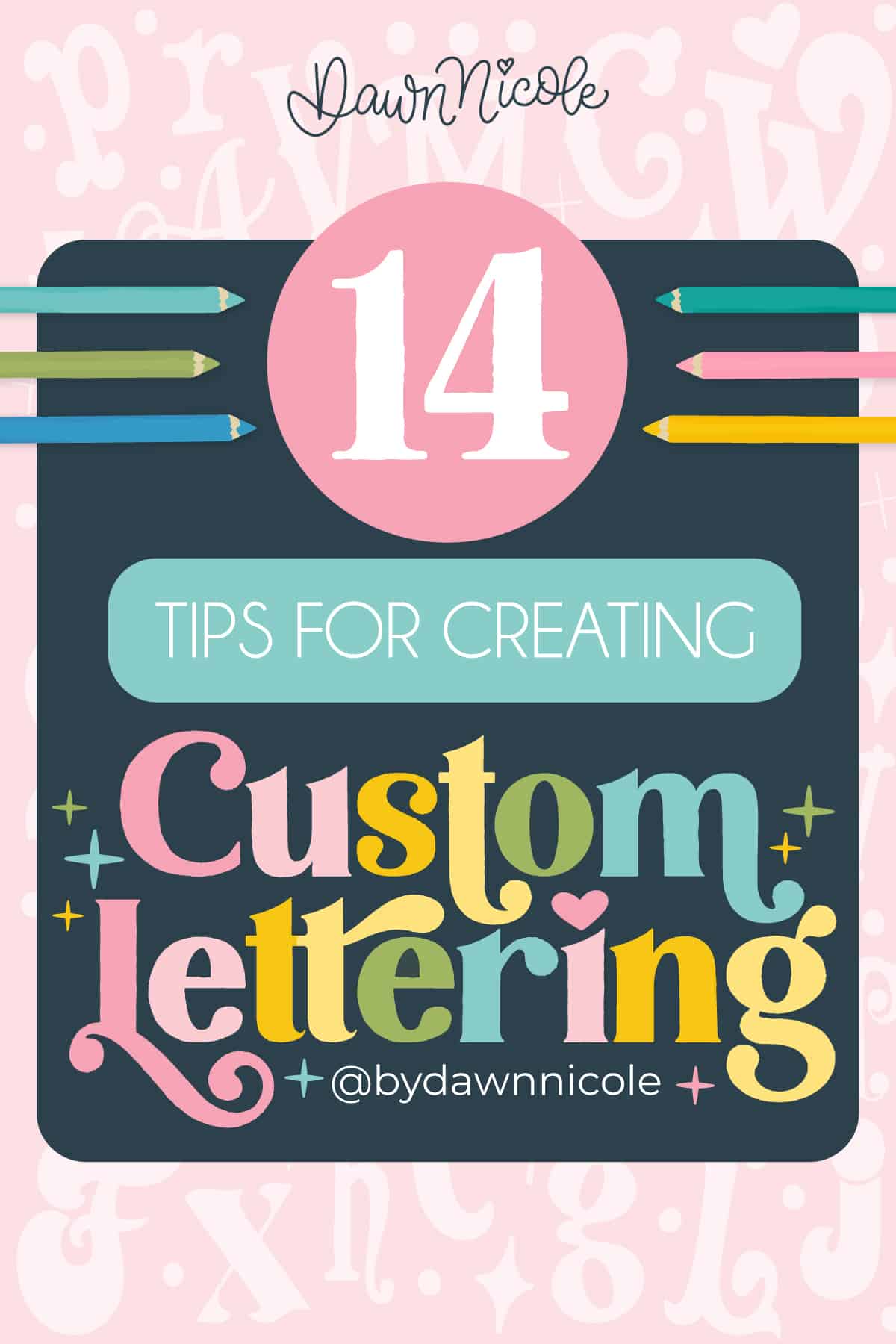 14 Tips for Creating Custom Lettering. Ready to level up your lettering? Get 14 fun and practical tips for creating custom hand-drawn letters that are full of personality and style.