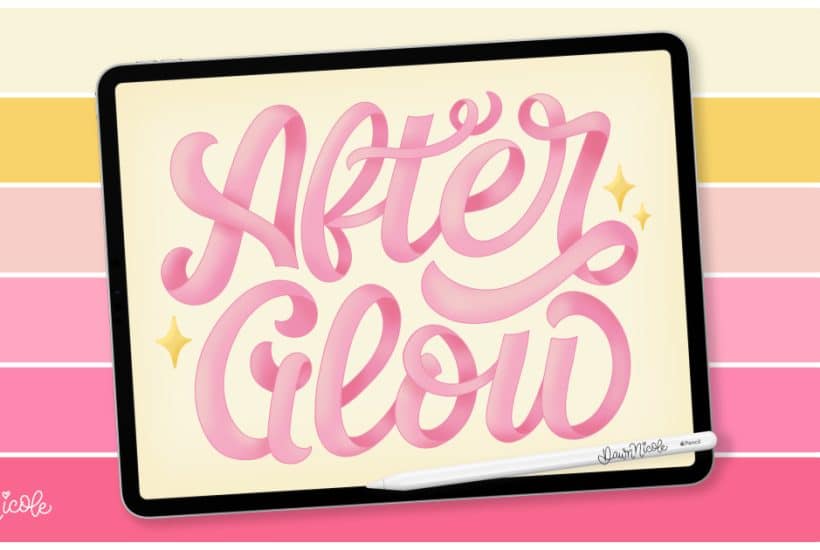 AfterGlow Procreate Color Palette. Add a dreamy, feminine touch to your digital art with my AfterGlow Procreate Color Palette!
