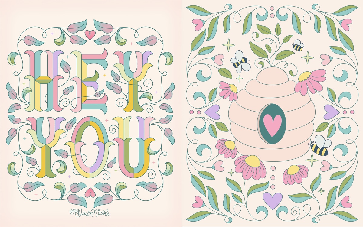 The Art of Flourishing & Embellishments. Easy Tips for Creating Eye-Catching Lettering & Art by adding Playful Flourishing and Embellishments.