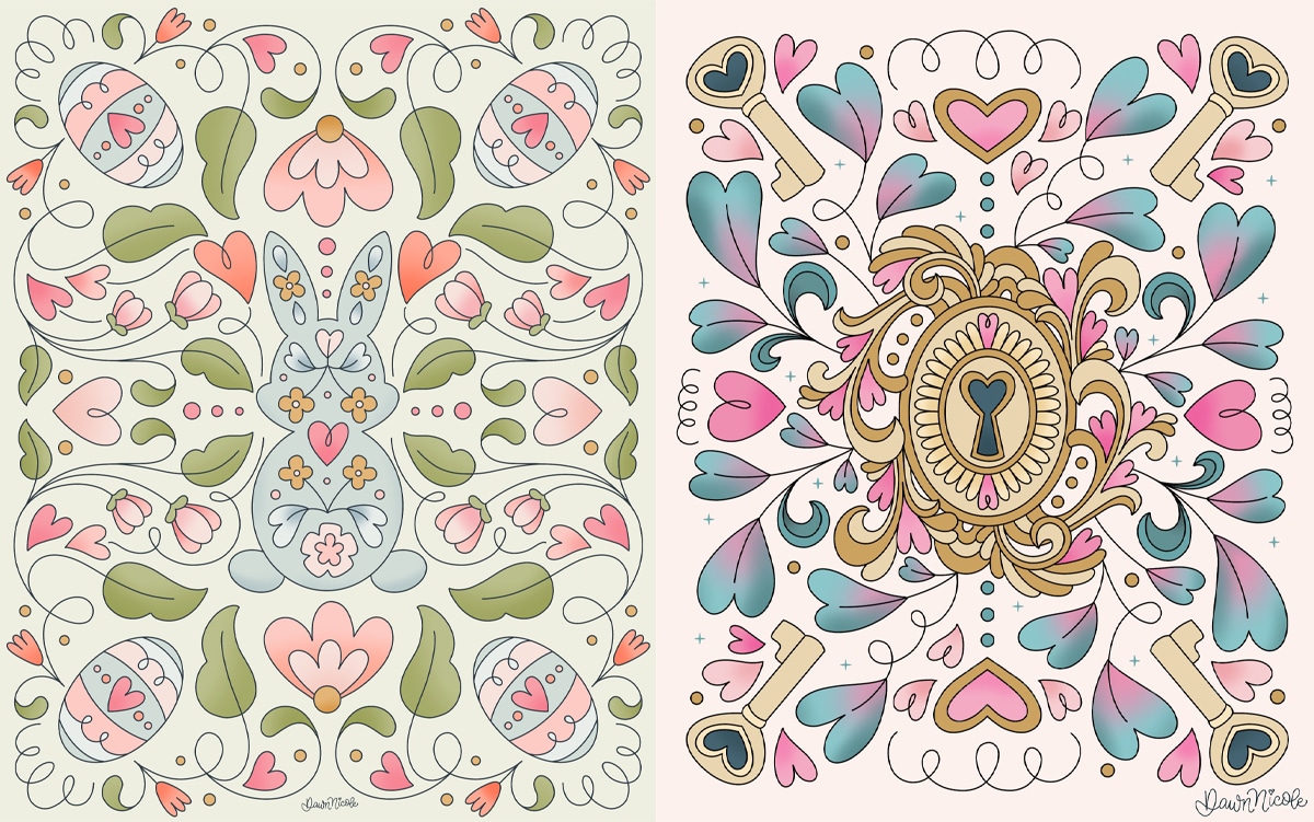 The Art of Flourishing & Embellishments. Easy Tips for Creating Eye-Catching Lettering & Art by adding Playful Flourishing and Embellishments.