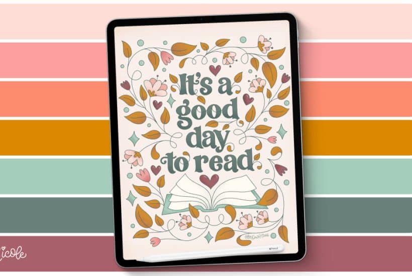 Cozy Autumn Procreate Color Palette. Download this free Procreate color palette and create something beautifully cozy!