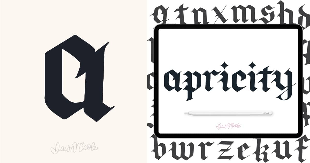 12 Ways to Draw the Letter A. Level up your hand-lettering style with these twelve creative and easy ways to hand-letter the letter A.