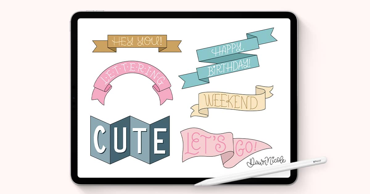 How to Draw Banners. Drawing banners made easy! Learn the basics, six popular styles, and follow along with a video tutorial.