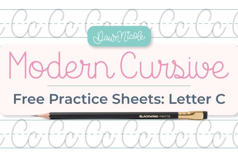 Cursive C: Free Practice Sheets. Download free printable cursive trace-to-learn worksheets with practice lines to improve your cursive handwriting and letter formation.