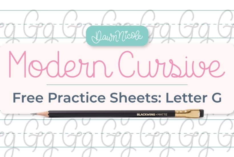 Cursive G: Free Practice Sheets. Download free printable cursive trace-to-learn worksheets with practice lines to improve your cursive handwriting and letter formation.