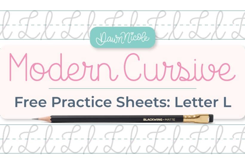 Cursive L: Free Practice Sheets. Download free printable cursive trace-to-learn worksheets with practice lines to improve your cursive handwriting and letter formation.