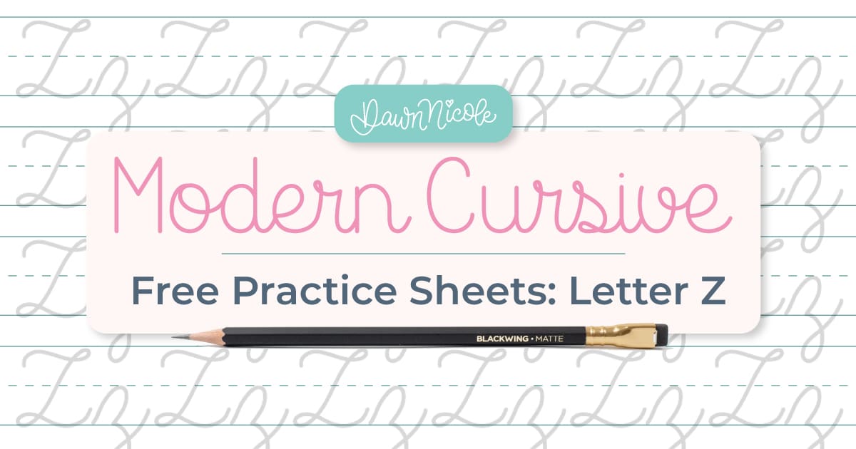 Cursive Z: Free Practice Sheets. Download free printable cursive trace-to-learn worksheets with practice lines to improve your cursive handwriting and letter formation.