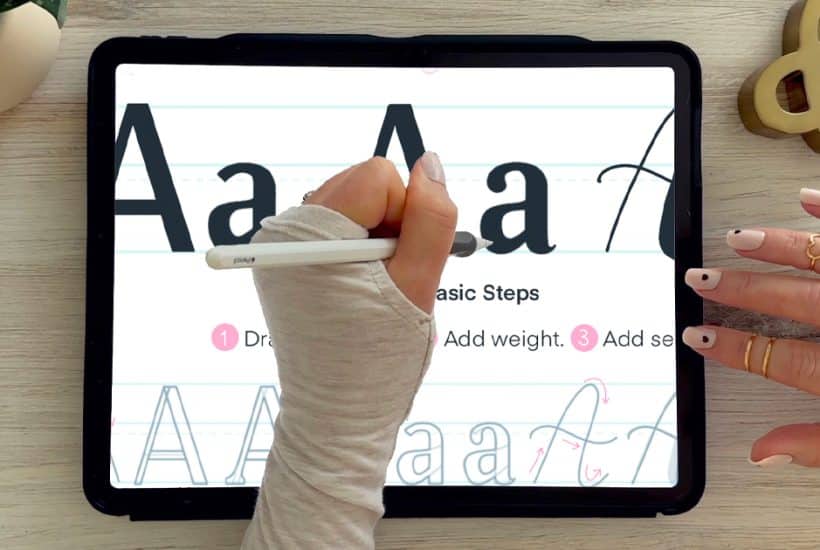 Hand Lettering the Alphabet A–Z for Beginners. Learn how to draw letters A-Z in sans serif, serif, and script styles. Plus, get a free printable practice worksheet for every letter!