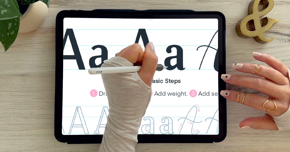 Hand Lettering the Alphabet A–Z for Beginners. Learn how to draw letters A-Z in sans serif, serif, and script styles. Plus, get a free printable practice worksheet for every letter!