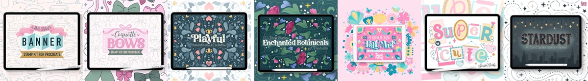 Must Have Procreate Brushes: Lettering, Calligraphy & Illustration. Find your new favorite Procreate brushes for lettering, calligraphy, and illustration on the iPad, all in one playful roundup.