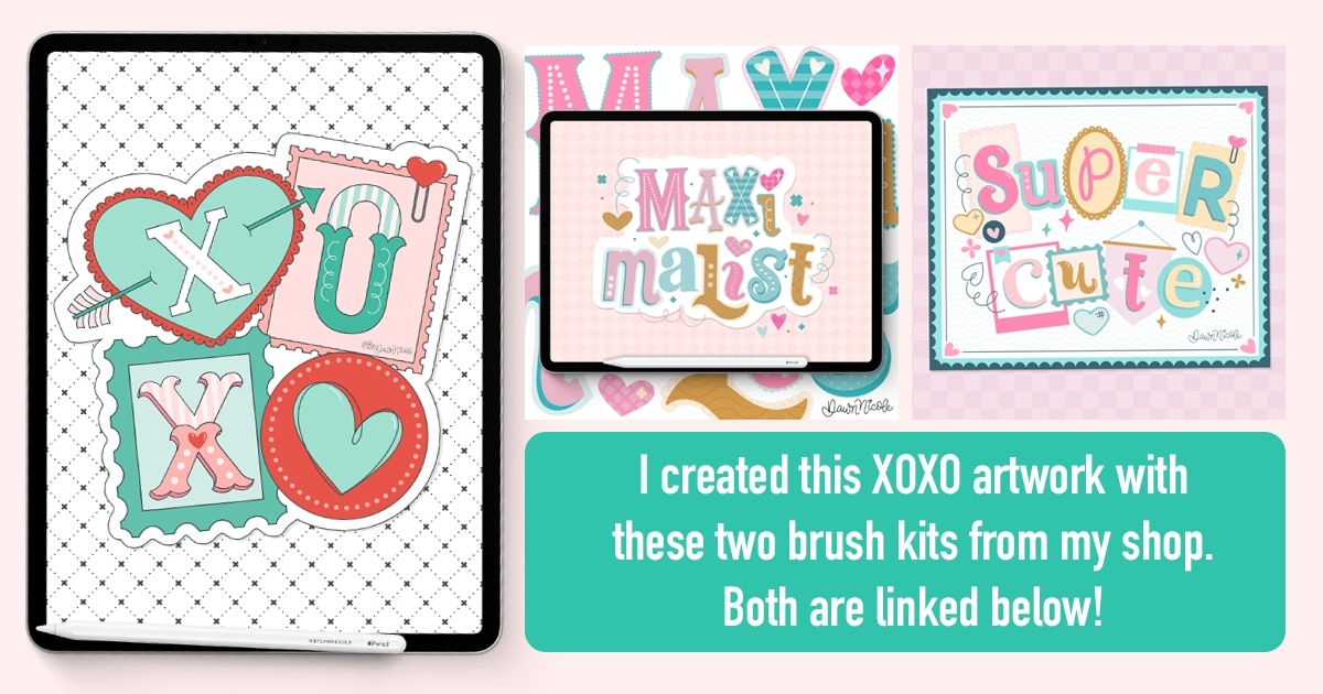 Retro Valentine Procreate Color Palette. Download this Retro Valentine Procreate color palette with cute vintage pastels—perfect for lettering and Valentine’s Day designs.