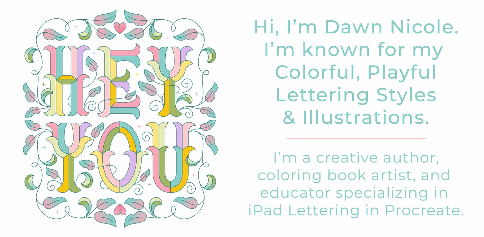 bydawnnicole.com | Dawn Nicole Lettering Artist