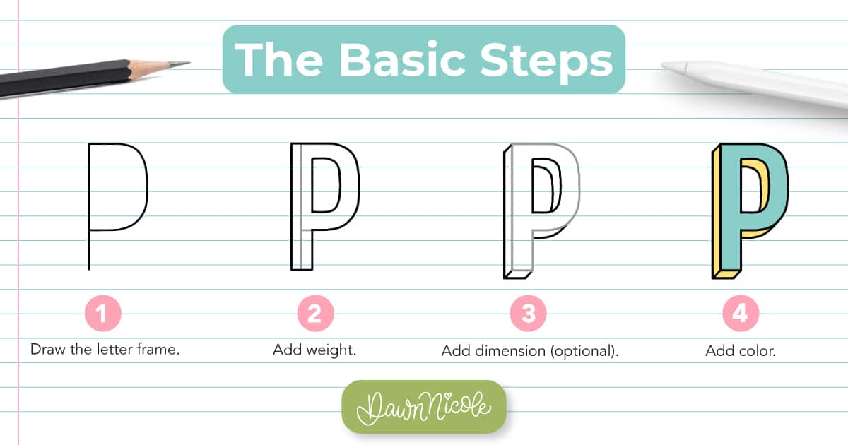 Block Letter P: How to Draw It (+ Free Worksheet). Learn how to draw the block letter P with a step-by-step tutorial.