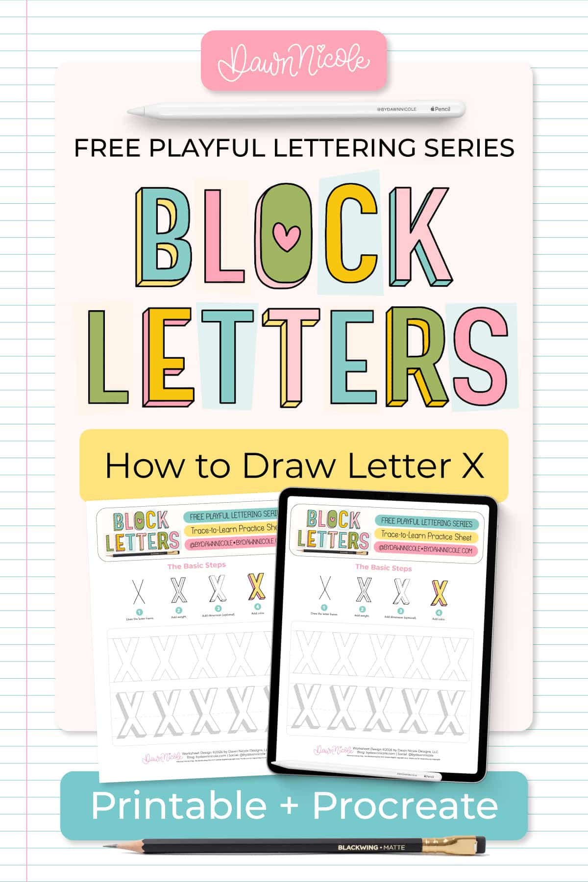 Block Letter X: How to Draw It (+ Free Worksheet). Learn how to draw the block letter X with a step-by-step tutorial. Plus, grab a free practice worksheet!