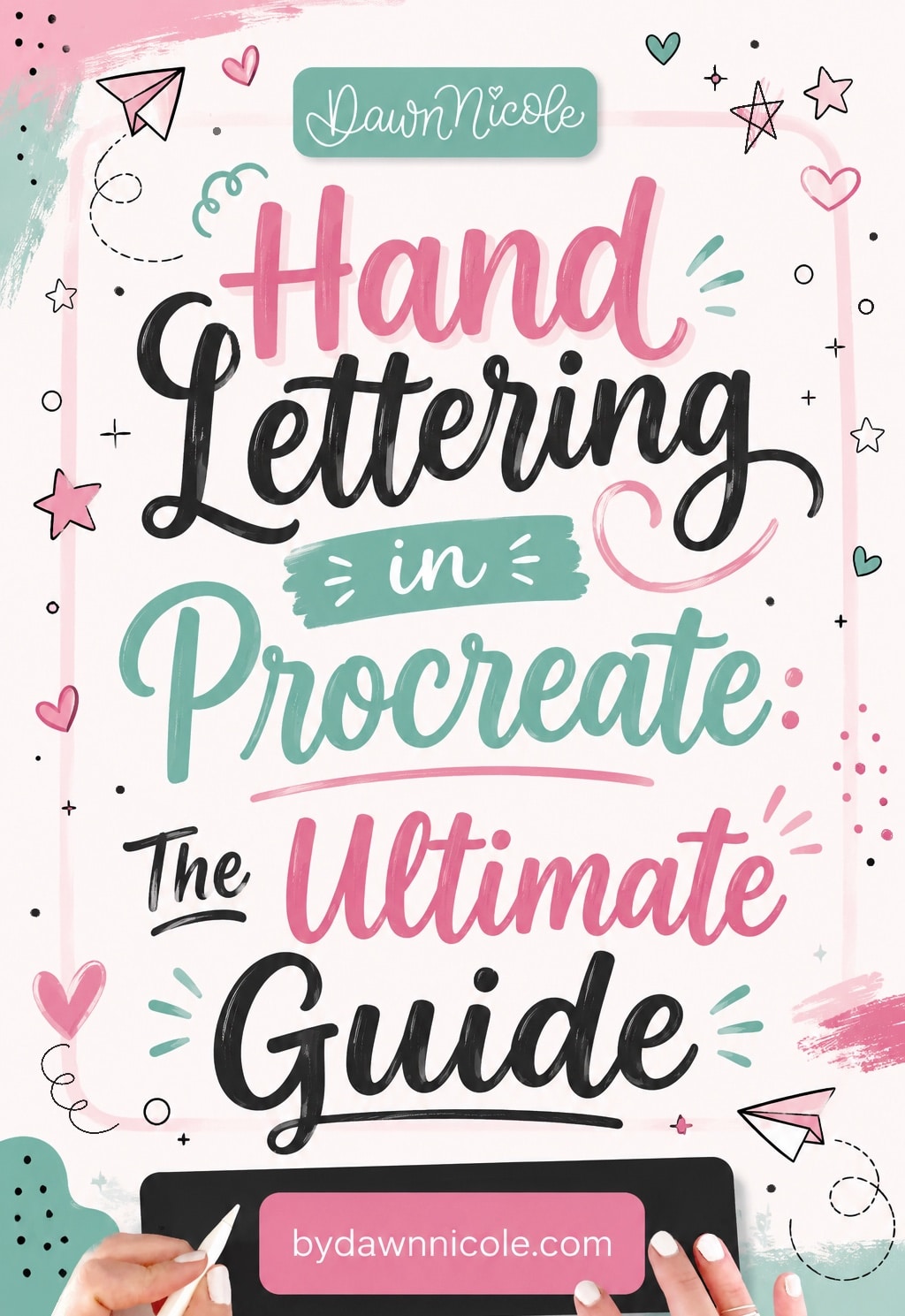 Ready to learn hand lettering in Procreate? This comprehensive guide covers everything from the tech to the tutorials.