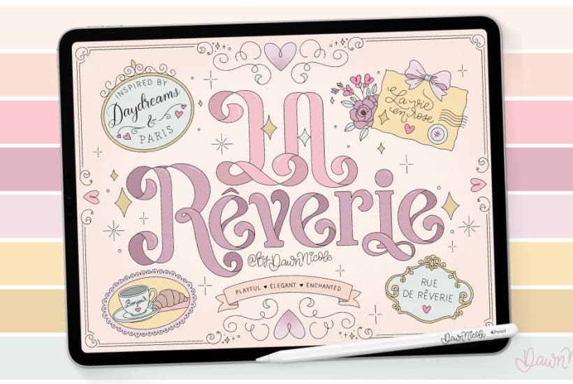 La Rêverie Procreate Color Palette