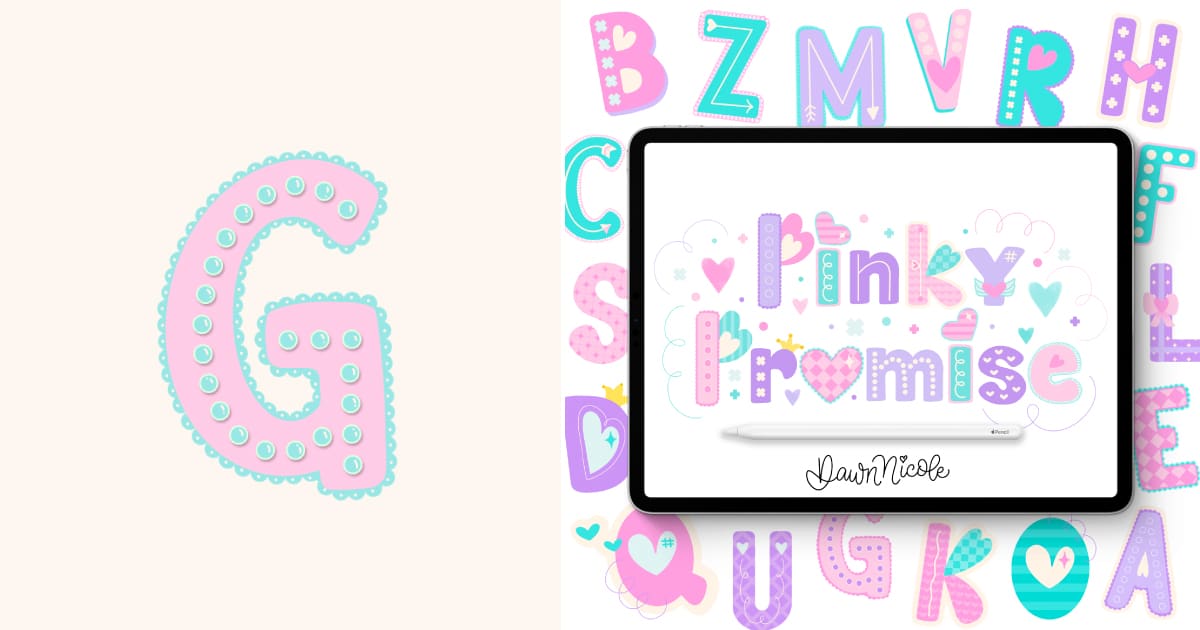 How to Draw Playful Sans Serif G (Video + Practice Sheets)