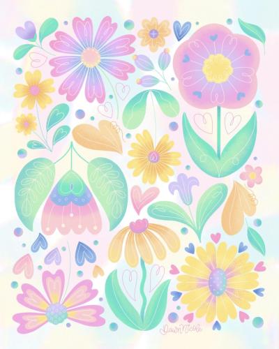 Folksy Florals